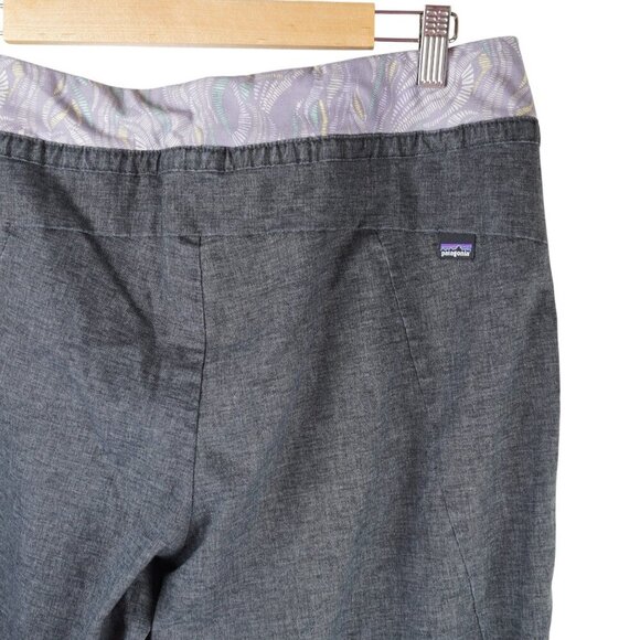 Patagonia Womens Hampi Caliza Rock Pants Jogger Pants Cotton Blend Blue Sz S - Picture 6 of 9